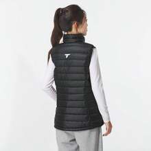 Columbia Women's Cotton Arctic Crest Down Vest W-Black, Comfortable And Warm Down Vest (90% Down, 10% Feather) - Black - View 1