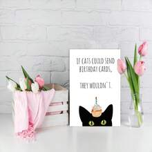 1pc Humorous & Cute Birthday Greeting Card - Sets - View 1