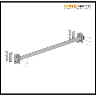 Gatemate Shed Door Secutity Bar Heavy Duty Protection 1800mm Length Galvanised
