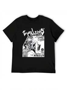 Camiseta para hombre con diseño de FLCL de The Pillows, perfecta para fans. - Negro - Ver 1