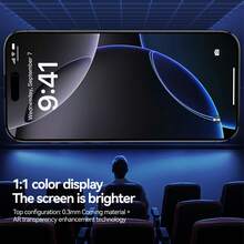 3pcs Screen Protector For Samsung Galaxy S26 S25 S24 Ultra Plus+, Military-Grade Tempered Glass, Auto-Alignment, 9H Hardness, Supports Ultrasonic Fingerprint Unlock, Premium Protection - 3 HD - View 5