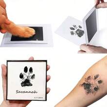 Pet Footprint Inkpad, No-Wash Paw Print, DIY Cat And Dog Keepsake, Pet Photo Album, Paw Print Printing – A Great Birthday Gift For Your Pet. - one-size - View 4