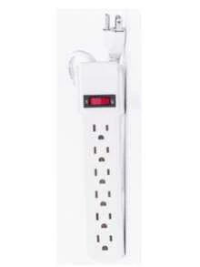 PS015 Multicontacto 6 Salidas con Interruptor 1.8 m – HT-1013 - Tipo de Enchufe B Japonés (100V) - Ver 1