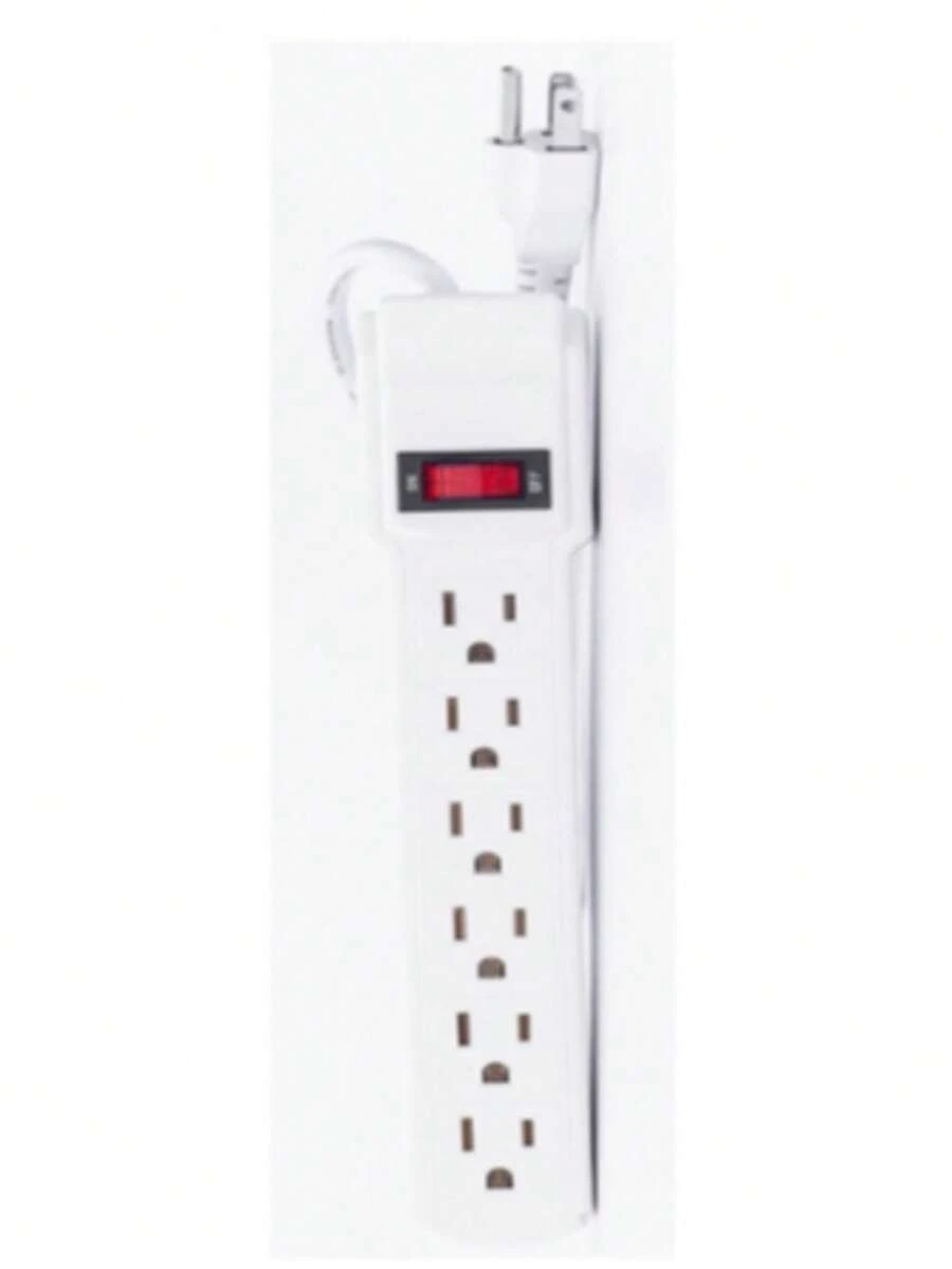 PS015 Multicontacto 6 Salidas con Interruptor 1.8 m – HT-1013 - Tipo de Enchufe B Japonés (100V) - Ver 1