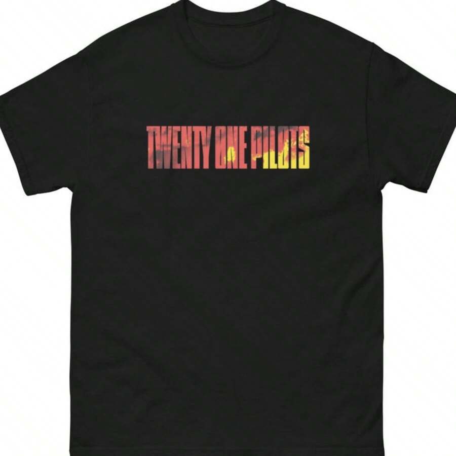 Twe Nty O Ne Pil Ots Classic T-Shirt - 黑色 - 查看 1