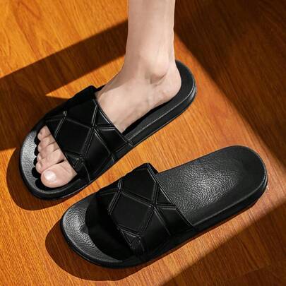 Dép xăng đan mùa hè đế dày chống trơn trượt, dép quai ngang EVA cho nam, cỡ lớn, dép xăng đan phong cách Hàn Quốc cá nhân hóa, dép đi trong nhà đế mềm chống trơn trượt, dép xăng đan quai ngang nhẹ cho nam.