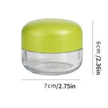 1个迷你手动蒜蓉压榨器/切碎器/研磨器，家用 - 彩色 - 查看 2