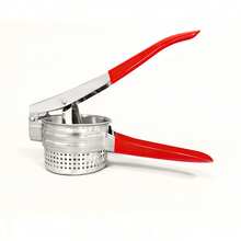 Stainless Steel Multi-Function Manual Juicer, Kitchen Vegetable Dehydrator, Stainless Steel Potato Masher, Garlic Crusher, Potato Ricer, Fruit Manual Juice Press - Multicolor - View 11