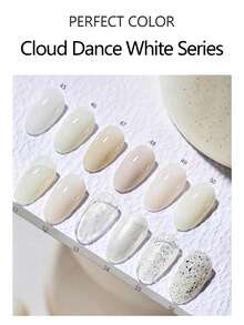 Bộ 12 màu gel nền cao su, độ bóng cao, 8ml, lớp sơn lót linh hoạt, sơn gel móng tay dễ tẩy rửa, thích hợp cho salon và tự làm móng tại nhà. Màu sắc hoàn hảo! - Nhiều màu - Xem 5