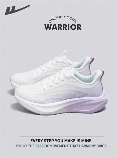  Warrior Fashionable Retro Sports Shoes For Women Spring And Summer Comfortable Running Shoes Modest Style Casual Yet Sleek Sneakers Applicable Throughout The Year Wear-Resisting All-Day Wear Training Sneakers Soft Sole