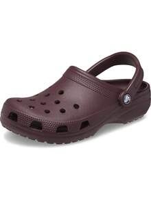 Crocs Women's Classic Marbled Tie-Dye Clogs - 深櫻桃色 - 查看 1