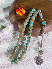 33pcs 10mm Muslim Prayer Beads Tasbih Bracelet - Multicolor - View 5