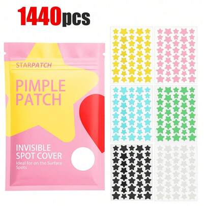 480 pezzi di adesivi per il viso a forma di stella nei colori rosa, nero, bianco, blu, viola e verde. Essenziali per foto, trucco per il viso, adatti per feste, raduni e attività di intrattenimento. 240/40 pezzi per confezione, conveniente. Possono essere usati per decorare la stanza, il bagno, il letto, come accessori per il trucco, regali di Natale, strumenti per il trucco, articoli economici, regali per donne, regali di Natale, omaggi, viaggi, articoli economici, articoli essenziali per i viaggi.
