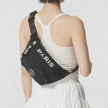 Mochila de gran capacidad unisex, bolsa de transporte casual de poliéster JORDAN para entrenamiento y viajes JD2543006AD-001 - Negro - Ver 1