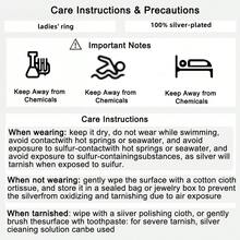 1枚优雅精致的女士个性化戒指，镀银椭圆形镶嵌合成立方氧化锆，奢华闪耀的订婚/结婚戒指，派对及特殊场合的珠宝礼物，鸡尾酒会戒指 - 紅色 - 查看 5