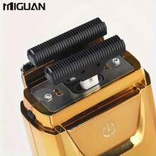 2-In-1 Electric Shaver, Dual Heads Reciprocating Shaver Blades And Pop-Up Trimmer, Rechargeable, Adjustable Speed, Gift For Father's Day, 600mAh Battery Capacity - A - View 8