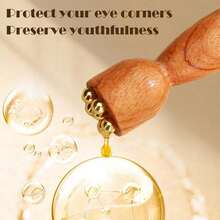 Lymphatic Gua Sha Facial Brush, Chin & Jawline Sculpting, Facial Detox Massager, Ergonomic Design Contouring Skin, Acupressure Massage Tool For Face & Eyes - Multicolor - View 4