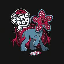 Strangers ThingS Blanket My Little Demo-Dog-None Fleece Blanket-Nemons - Multicolor - View 1