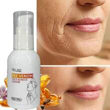 MELAO蜂蜜面颈霜，蜂蜜抗衰老紧致霜，减少皱纹和细纹，紧致提拉肌肤，令面部和颈部更显年轻，深层补水，滋养配方，50克/1.76盎司 - 50g - 查看 3