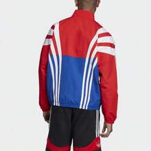 Adidas Balanta Track Top Retro Sports Casual Jacket Blue Red Tops Men - Nhiều màu - Xem 4