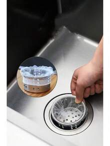 一次性厨房水槽排水过滤器，通用型水槽滤网，防止堵塞 - 水槽濾網 - 查看 3