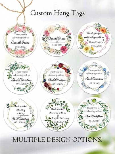 Etiquetas de regalo personalizadas, etiquetas de boda personalizadas, etiquetas de regalo de recuerdo de boda personalizables, decoración de recuerdo de fiesta/ducha nupcial, etiquetas personalizadas, etiquetas de regalo, etiquetas de decoración de regalo, Amor eterno