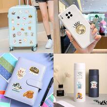 61pcs Baking Vinyl Stickers, Beautiful And Practical, Suitable For Scrapbooks, Diaries, Bumpers, Skateboards, Water Bottles, Helmets, Water Cups, Car Stickers, Etc. - Random - View 7