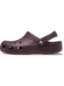 Crocs Women's Classic Marbled Tie-Dye Clogs - 深櫻桃色 - 查看 4