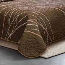 Lightweight Duvets With Beautiful Prints, Ideal For Any Season BEUTTY HOME - MOCCA - View 2