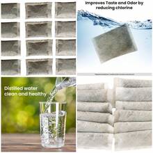 Filtros de destilador de piezas verdes, sobres de carbón activado (12 unidades), absorción de olores y COV, compatibles con dest - 12 unidades (paquete de 1) - Ver 1