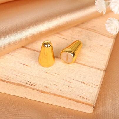 2PCS Guitar Switch Tips, Multi-Position Pickup Selector Knobs For Electric Guitar Parts Upgrade (Golden)