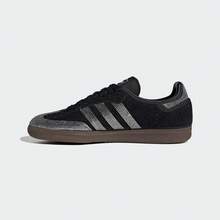 Adidas Originals SAMBA OG W 男女通用休闲运动鞋，低帮 IH9052 - 黑色 - 查看 3