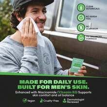 Zero Trace Travel Deodorant Wipes For Men \U2013 15 Individually Wrapped Body Wipe With Peppermint, Citrus &Amp; Basil, Tea Tree &Amp; Lime \U2013 Aluminum-Free, PH-Balanced Fresh Wipes For Gym, Travel &Amp; Daily Use - ColorA - 查看 8