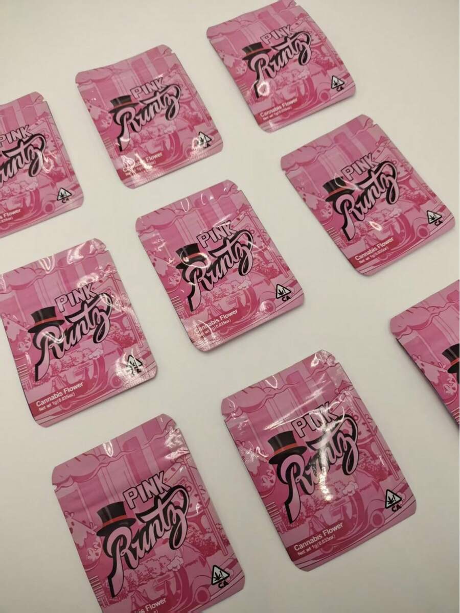 50/100/200pcs 3.5g Mylar Bags | Exotic, Gift, Storage, Ziplock, Party Packs, Zipper, Resealable Bags | Suitable For Christmas, Halloween, Event Party | Style 75, Made Of Polypropylene. - 50pcs - 查看 1