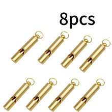 1 pieza Silbato para perros, Dispositivo de adiestramiento de perros, Silbato de supervivencia para exteriores - Amarillo - Ver 9