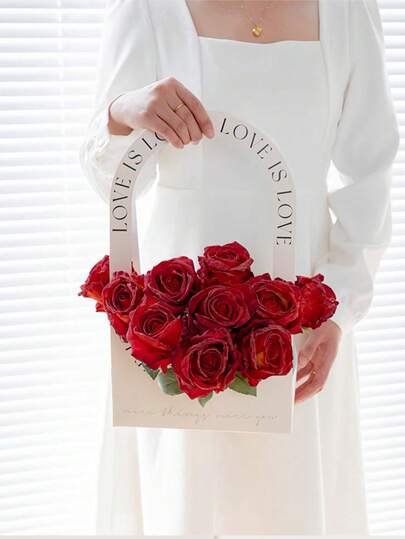 人造玫瑰花束，丝绸花家居装饰，适用于客厅、卧室、餐桌、婚礼、万圣节等场合