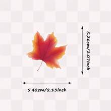 SCXXBSW 50pcs Autumn Stickers, Cute Cartoon Stcikers For DIY Purposes Such As Skateboarding, Water Bottles, Laptops, And Mobile Phones - A - View 3