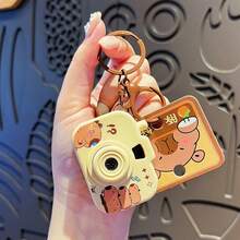2026 New Luminous Projection Camera Keychain, Cute Cartoon Capybara Bag Charm, Perfect Gift For Birthday, Christmas, Holidays - Multicolor - View 13