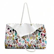 Disney 16*12 Inch Large Capacity Women's Handbag/Tote Bag, Printed With Mickey Mouse Pattern, 1 Pc - Mouse - View 10