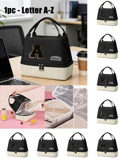 1 pièce Sac à déjeuner isotherme avec design imprimé personnalisé, sac fourre-tout, boîte à lunch, sac à provisions pour pique-nique, sac de rangement pour déjeuner en canevas légère et portable, sac à lunch pour pique-nique, grande capacité, portable, sac à déjeuner isotherme décontracté, sac de rangement pour l'école, sac de rangement pour enseignants, sac pour la classe, convient aux femmes, souvenir, design original, convient pour l'école, le bureau, les déplacements, cadeau d'anniversaire