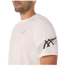 Asics Men Sports Tees & Tanks - White - View 5