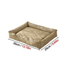 1pc Durable Anti-Scratch Waterproof Non-Stick Hamster Sleeping Nest, Easy To Clean Anti-Fouling Small Pet Sleeping Mat, Soft Small Pet Bed, Small Pet Furniture Suitable For All Seasons - Multicolor - View 11