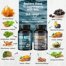 Quit mood Vitamins/Minerals - Pack de 4 botellas - 查看 6