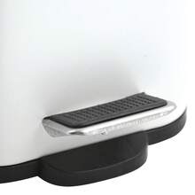 Interior Well Home ERIK 5公升白色腳踏式垃圾桶 - 14x28x29厘米 - 白色 - 查看 6