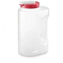 Honey-Leak-Proof 3.8 Gallon Large Capacity Plastic Pitcher With Secure Lid And Easy-Pour Spout For Iced Tea Lemonade Water Infusion Mixing And Serving At Parties Picnics And Outdoor Events Durable  Kitchen Drink Dispenser - 1 - View 3