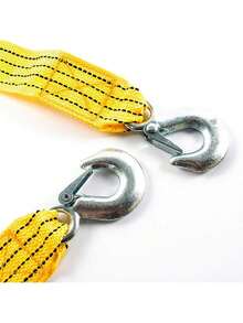 汽车应急拖车绳。自动驾驶拖车绳。尼龙应急拖车绳，3吨3米，5吨4米，10吨5米，20吨9米，30吨7米，50吨7米。 - A - 查看 6