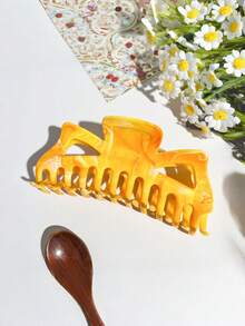 1 cái/7 cái/11 cái Kẹp tóc hình quái vật lớn bằng nhựa ABS họa tiết hình học, phụ kiện tóc cao cấp cho tóc dày, thích hợp cho kỳ nghỉ hè ở bãi biển. - Nhiều màu - Xem 15