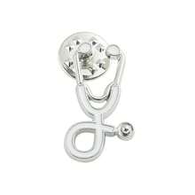 alfileres de estetoscopio paraédicos, enfermeras, chaquetas, bolso, broches para abrigos para mujeres y hombres, Pin de solapa, insigniasédicas, regalos de joyería P9SQ - Estilo 8 - Ver 4