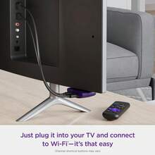 Roku LE  - HD (1080p) Streaming Media Player With High Speed HDMI Cable And Simple Remote - Black - màu đen - Xem 5