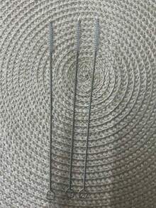 1/3/6 piezas Cepillo de limpieza para pajitas de metal - Cepillo extra largo de acero inoxidable apto para limpiar pajitas reutilizables, botellas y artículos tubulares - Multicolor - Ver 9